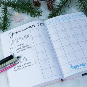 Mein Bullet Diary Selbstgemacht - Monthly Log