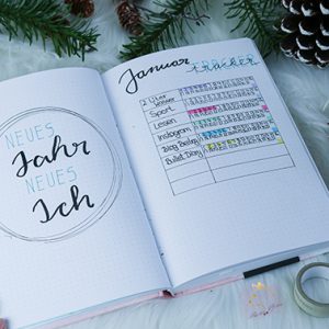 Mein Bullet Diary Selbstgemacht - Tracker