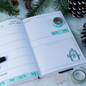 Mein Bullet Diary Selbstgemacht - Weekly Log