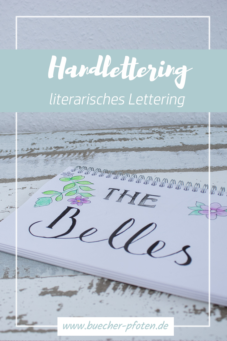 Pinterest - Handlettering der Buchblogger - The Belles